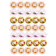 Valgomas paveiksliukas Su moters diena. Sausainukams, spurgytėms Valgomas paveiksliukas Su moters diena. Sausainukams, spurgytėms