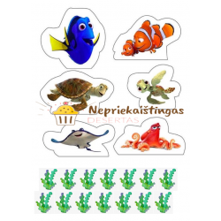 Valgomas paveiksliukas figūrėlėms Nemo