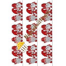 Valgomas paveiksliukas tortui apjuosti