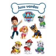 Valgomas paveiksliukas vėliavėlėms Šunyčiai patruliai