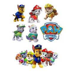 Valgomas paveiksliukas Paw patrol -11