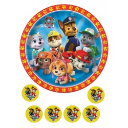 Valgomas paveiksliukas Šunyčiai patruliai