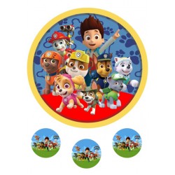 Valgomas paveiksliukas Paw patrol 