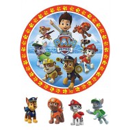 Valgomas paveiksliukas Šunyčių patrulių tema