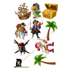 Valgomas paveiksliukas Piratai Valgomas paveiksliukas Piratai