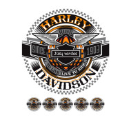 Valgomas paveiksliukas "Live To Ride" 