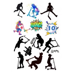 Valgomas paveiksliukas Paspirtukininkai