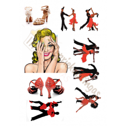 Valgomas paveiksliukas Sportiniai šokiai