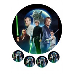 Valgomas paveikslėlis "Žvaigždžių karai" Valgomas paveikslėlis "Žvaigždžių karai"