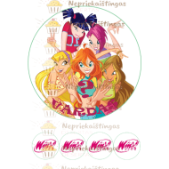 Valgomas paveiksliukas "Winx fėjos"