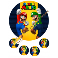 Valgomas paveiksliukas Super Mario Valgomas paveiksliukas Super Mario