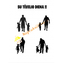 Valgomas paveiksliukas "Su tėvelio diena" Valgomas paveiksliukas "Su tėvelio diena"