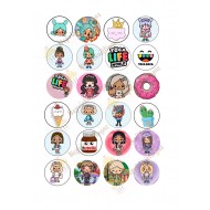 Valgomas paveiksliukas Toca Boca 