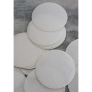 Plono vaflinio popieriaus apskritimai 20 vnt/5 cm Ø Plono vaflinio popieriaus apskritimai 20 vnt/5 cm Ø