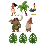 Valgomas paveiksliukas figūrėlėms Vajana Valgomas paveiksliukas figūrėlėms Vajana