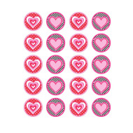 Valgomas paveiksliukas "Širdelės"