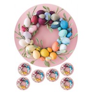 Paveiksliukas ant cukrinės masės lapo Velykinis Paveiksliukas ant cukrinės masės lapo Velykinis