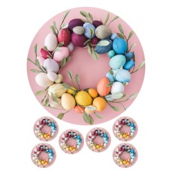 Paveiksliukas ant cukrinės masės lapo Velykinis Paveiksliukas ant cukrinės masės lapo Velykinis