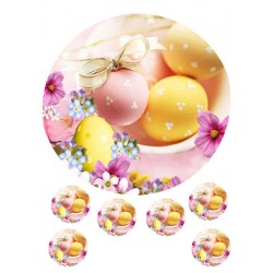 Valgomas paveiksliukas Velykiniam tortui