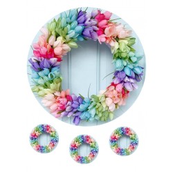 Valgomas paveiksliukas Velykinis vainikėlis