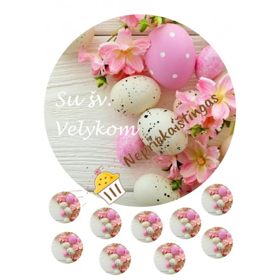 Valgomas paveiksliukas Velykinis