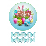 Valgomas paveiksliukas "Su šv. Velykomis"