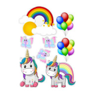 Valgomas paveiksliukas "Vienaragiai ir balionai"