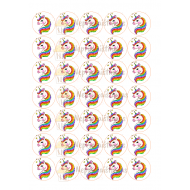 Valgomas paveiksliukas Vienaragiai Valgomas paveiksliukas Vienaragiai