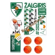 Valgomas paveiksliukas Žalgirio temai