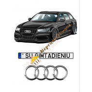 Valgomo popieriaus paveiksliukas Audi  Valgomo popieriaus paveiksliukas Audi