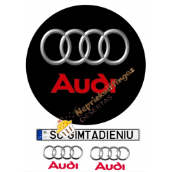 Valgomas paveiksliukas AUDI  Valgomas paveiksliukas AUDI