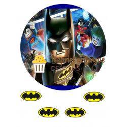 Valgomo popieriaus paveiksliukas  Lego Betmenas