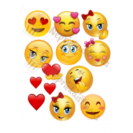 Valgomas paveiksliukas "Emoji"