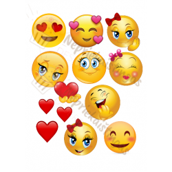 Valgomas paveiksliukas "Emoji"