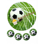 Valgomo popieriaus paveiksliukas Futbolas Valgomo popieriaus paveiksliukas Futbolas