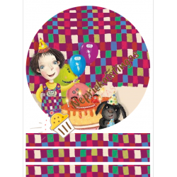 Valgomas paveiksliukas  Kakė Makė ir draugai