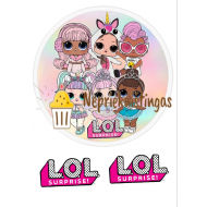 Valgomas paveiksliukas "LoL"