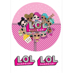 Valgomas paveiksliukas  "Lėlytės LoL"