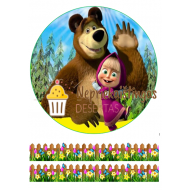 Valgomas paveiksliukas Maša ir Lokys Valgomas paveiksliukas Maša ir Lokys