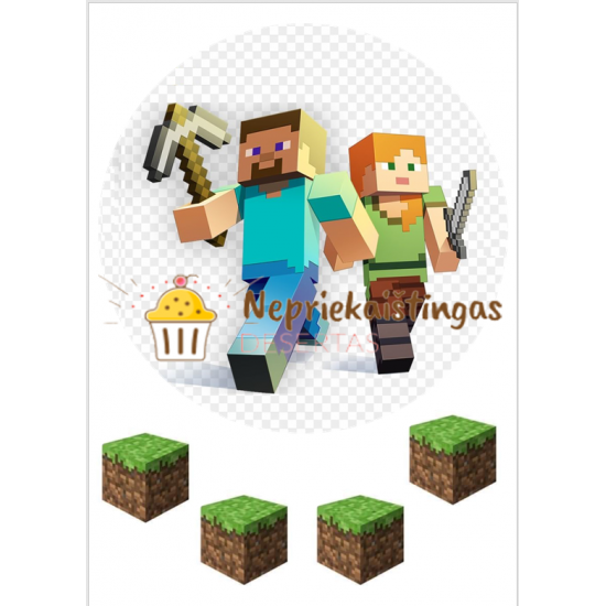 Valgomas paveiksliukas Minecraft Valgomas paveiksliukas Minecraft