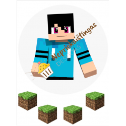 Cukrinės masės paveiksliukas Minecraft 