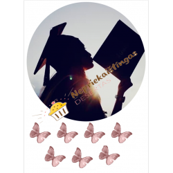 Valgomas paveiksliukas Mokyklos baigimui