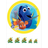 Valgomas paveiksliukas "Nemo ir Dorė" Valgomas paveiksliukas "Nemo ir Dorė"