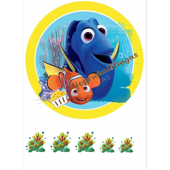 Valgomas paveiksliukas "Nemo ir Dorė" Valgomas paveiksliukas "Nemo ir Dorė"