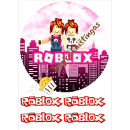 Valgomas paveiksliukas "Roblox" mergaitėm