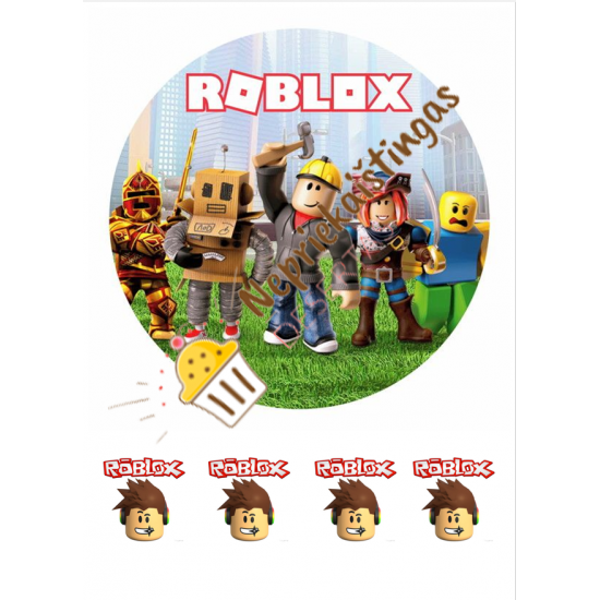 Valgomas paveiksliukas ant cukrinės masės lapo Roblox Valgomas paveiksliukas ant cukrinės masės lapo Roblox