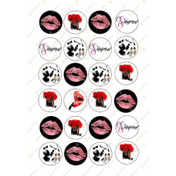 Valgomas paveiksliukas "Su moters diena" rusų kalba