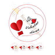 Valgomas paveiksliukas Su valentino diena Valgomas paveiksliukas Su valentino diena