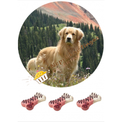 Valgomo popieriaus paveiksliukas Šuo 1