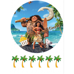 Valgomas paveiksliukas " Vajana ir Maujis" Valgomas paveiksliukas " Vajana ir Maujis"